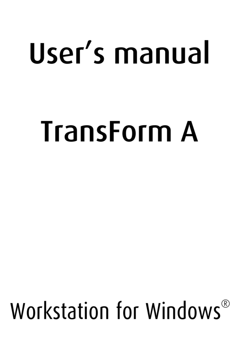 Barco TransForm A Manuel utilisateur