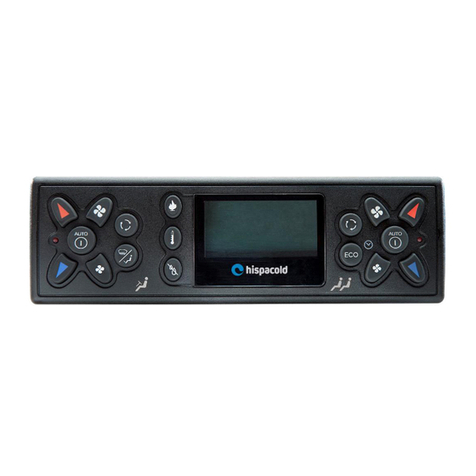 Hispacold Ecomaster Comfort MH-083 Manuel utilisateur