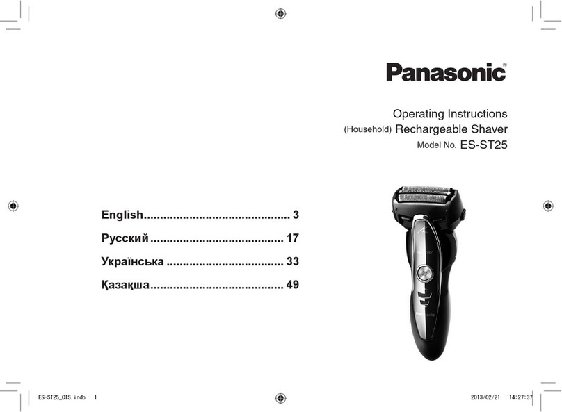 Panasonic ES?ST25 Manuel utilisateur