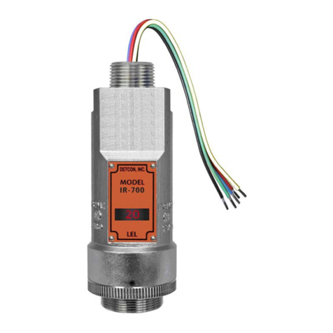 Detcon IR-700 Manuel utilisateur