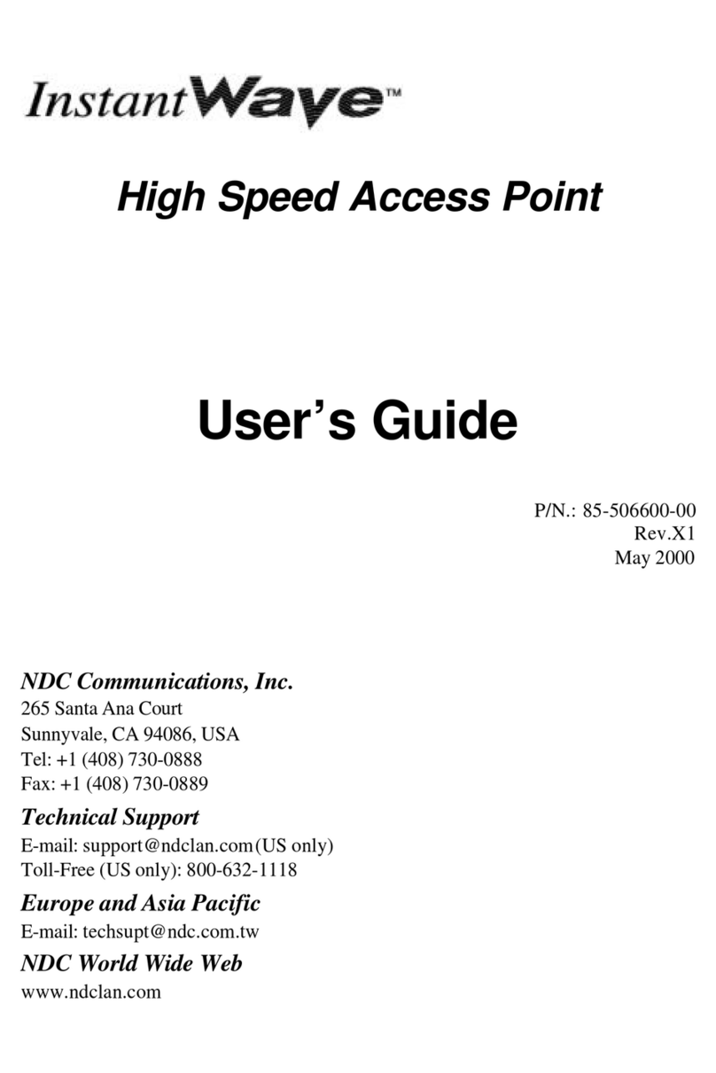 NDC InstantWave NWH660 Manuel utilisateur