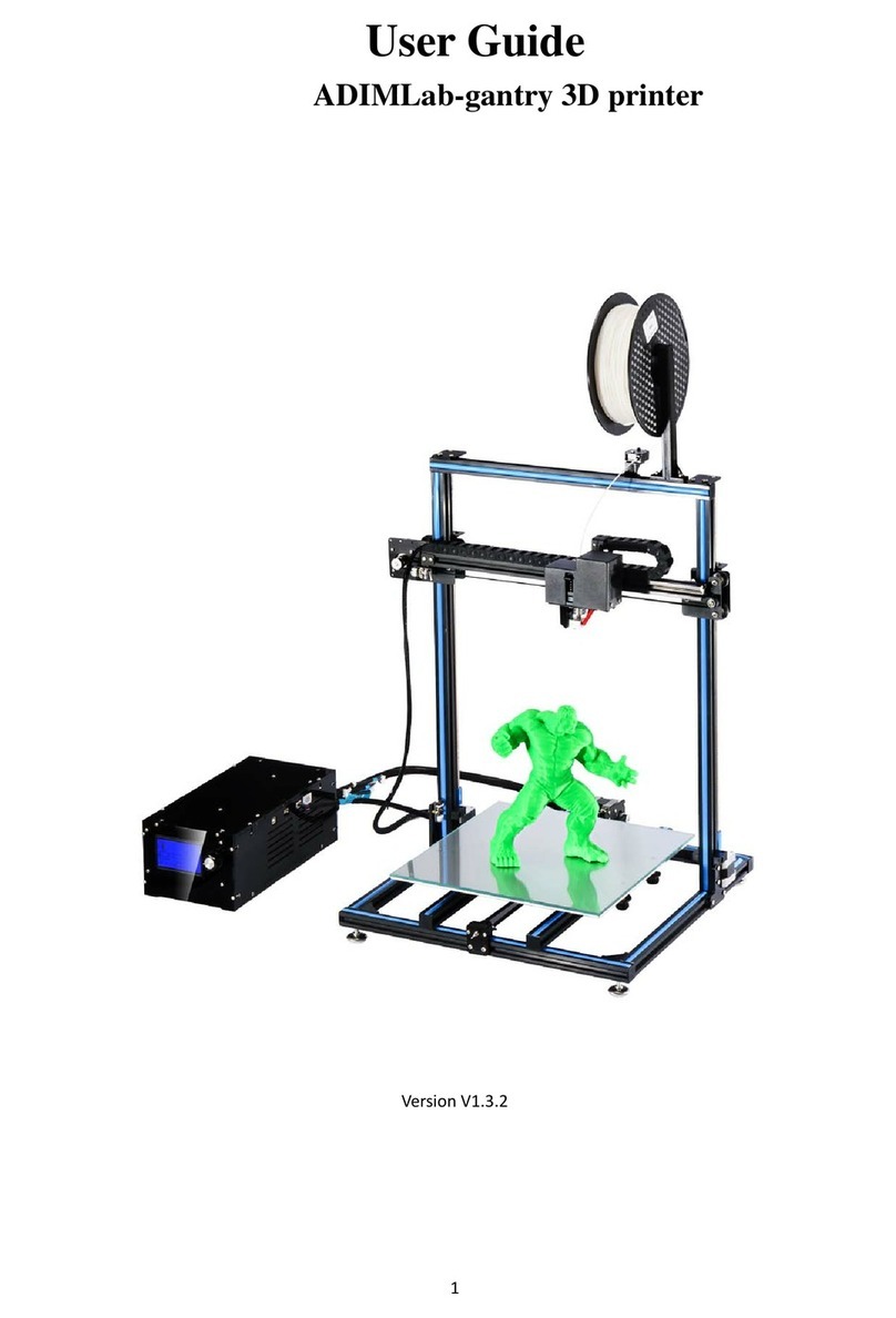 ADIMLab Gantry Manuel utilisateur