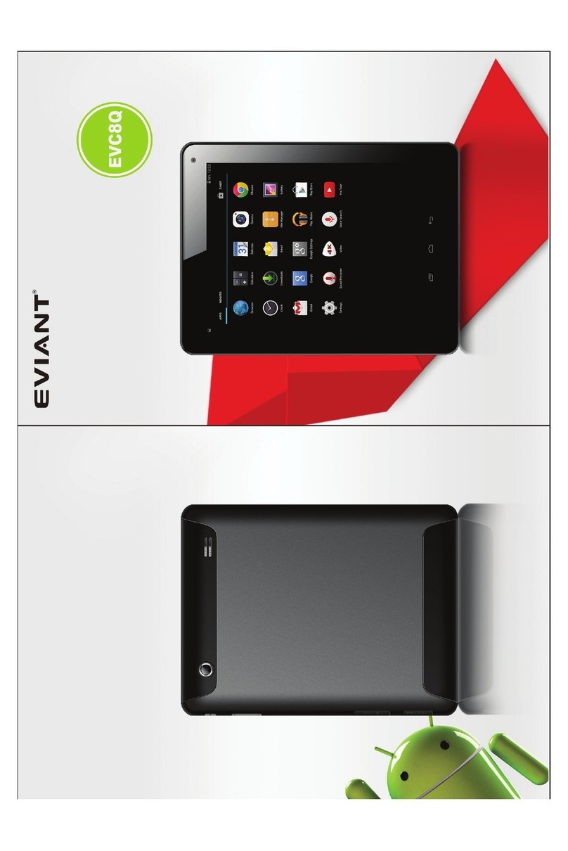 Eviant EVC8Q Manuel utilisateur