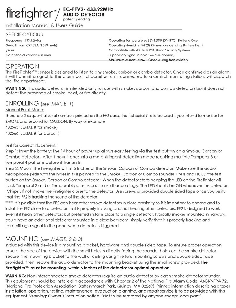 Firefighter EC-FFV2 Mode d’emploi