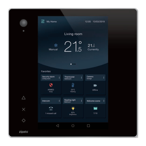 Zipato ZIPATILE Manuel utilisateur