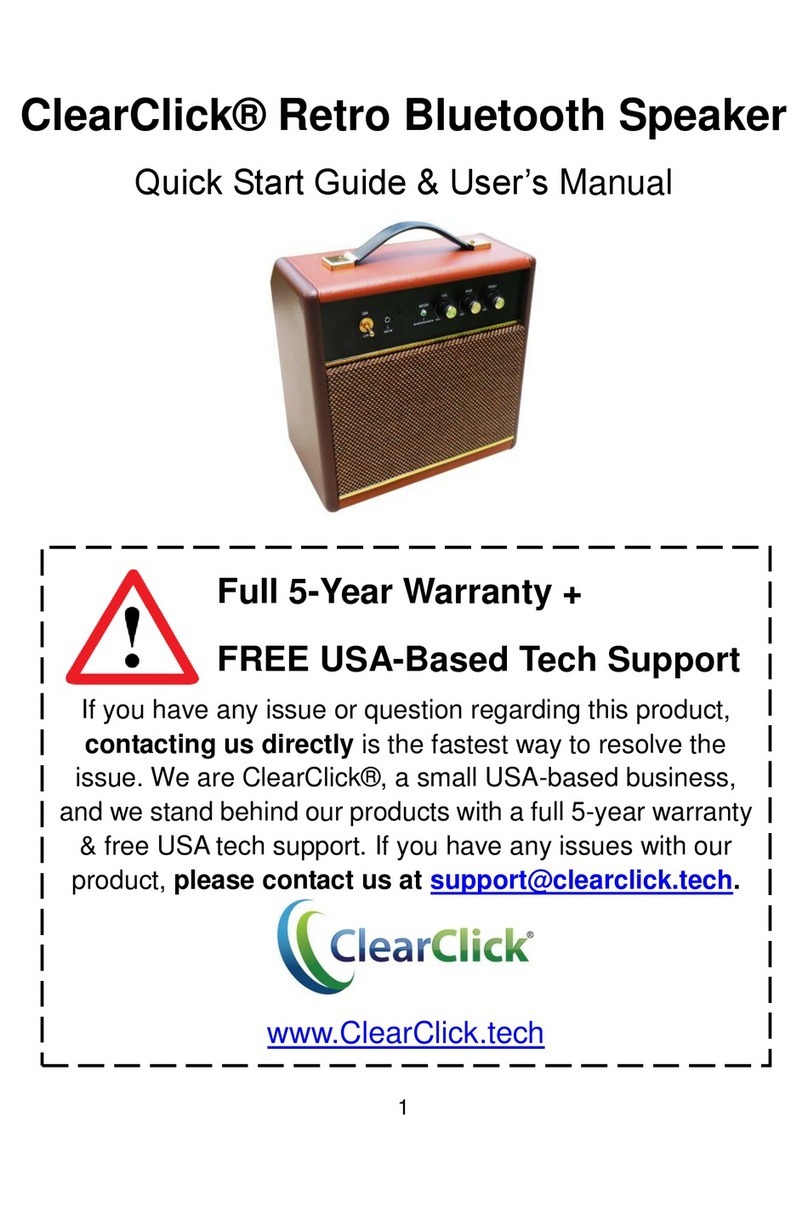 ClearClick VB19 Manuel utilisateur