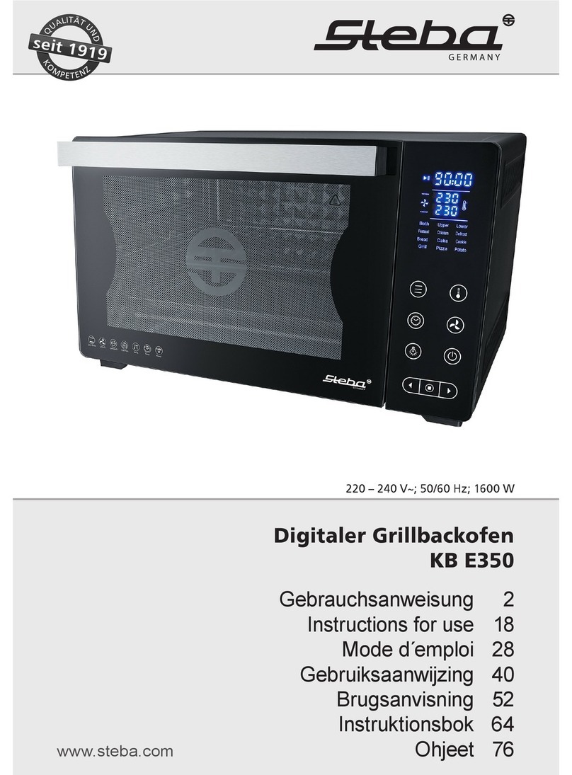 Steba KB E350 Manuel utilisateur