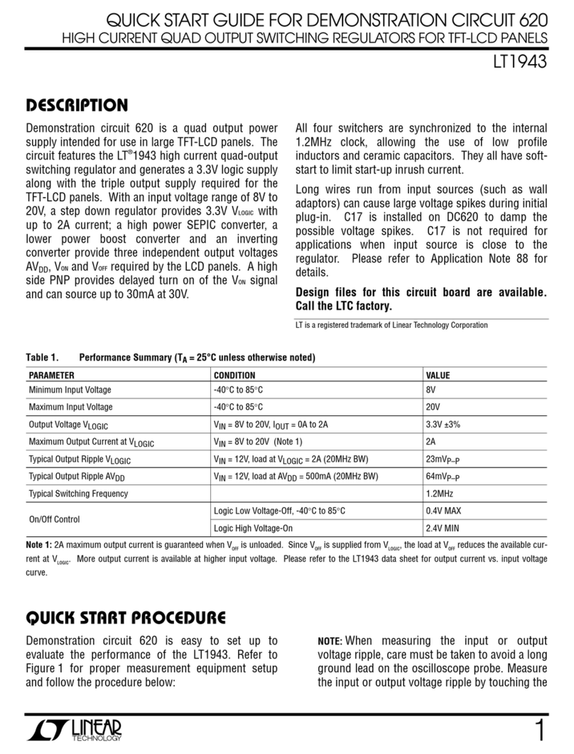 Linear LT1943 Manuel utilisateur