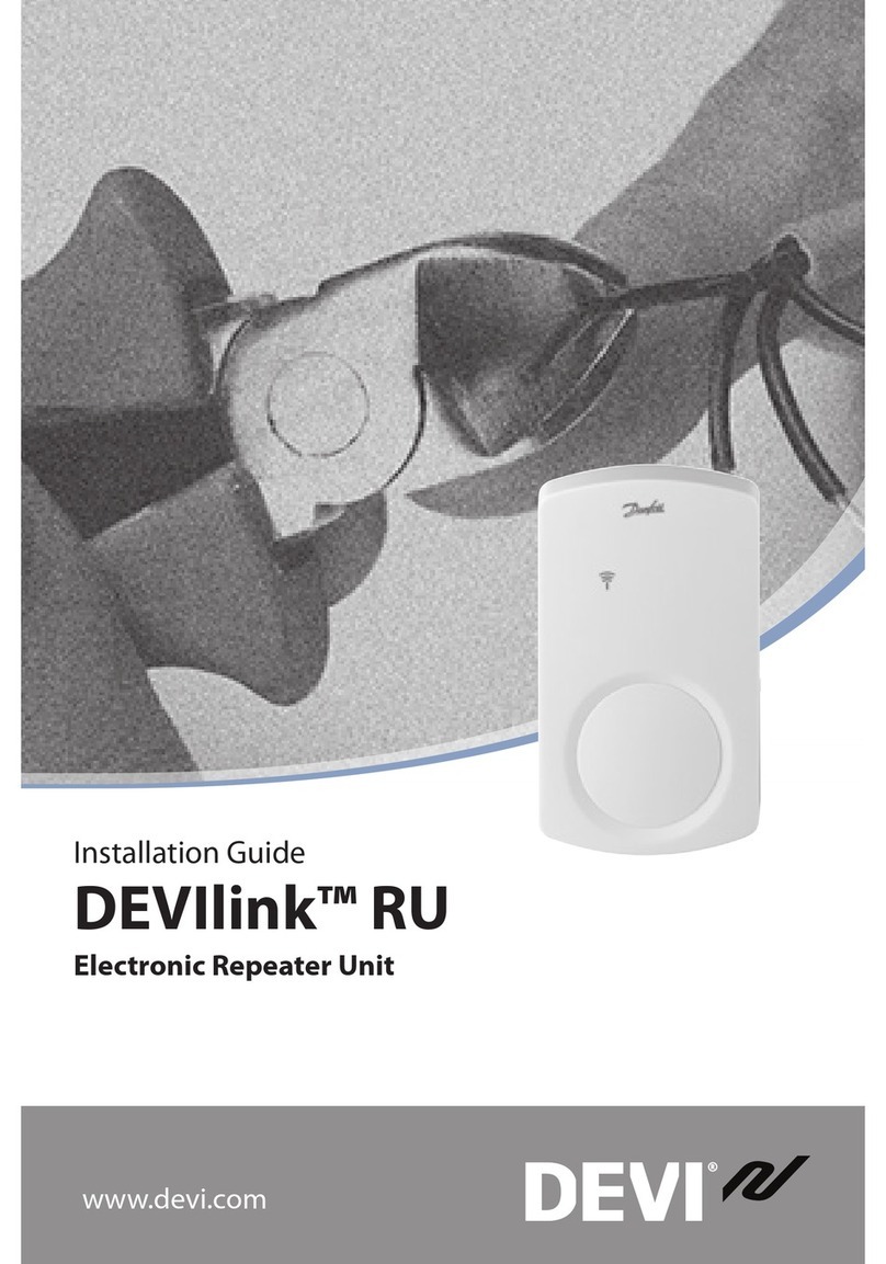 DEVI DEVIlink RU Manuel utilisateur DEVI DEVIlink RU Manuel utilisateur