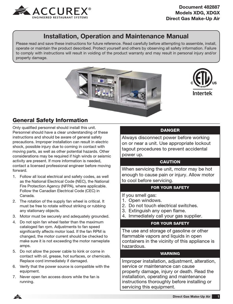 Accurex XDG Manuel utilisateur