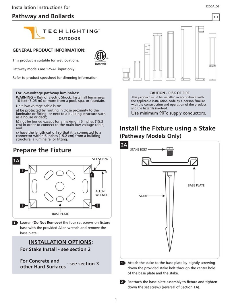 TECHLIGHTING TURBO Manuel de service TECHLIGHTING TURBO Manuel de service