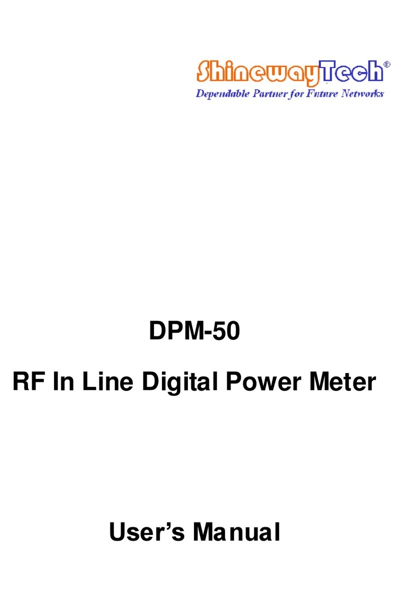 Shineway Tech DPM-50 Manuel utilisateur