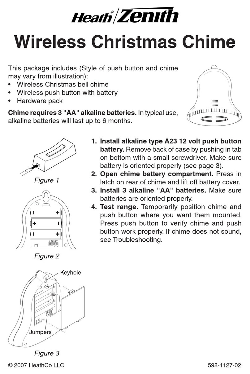 Heath Zenith Manuel utilisateur