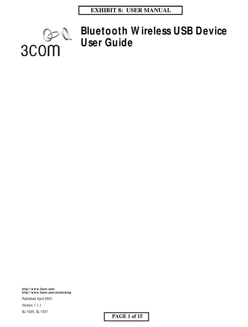 3Com SL-1020 Manuel utilisateur