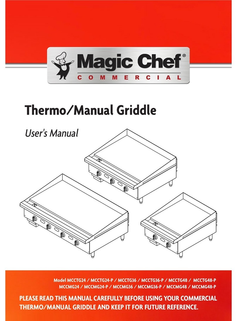 Magic Chef MCCTG24 Manuel utilisateur