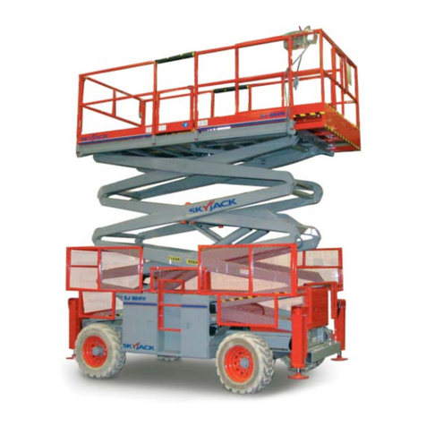 Skyjack SJ800-E series Manuel utilisateur