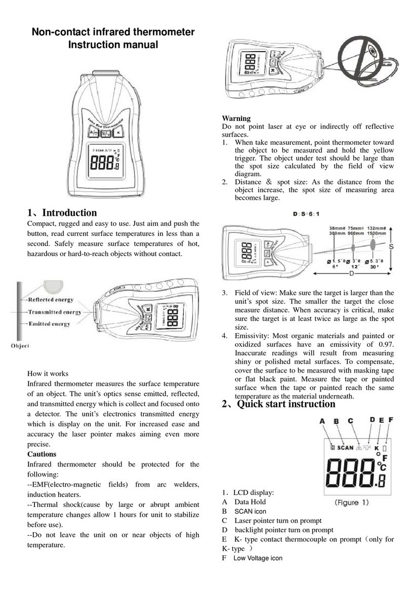 HoldPeak 970A Manuel utilisateur