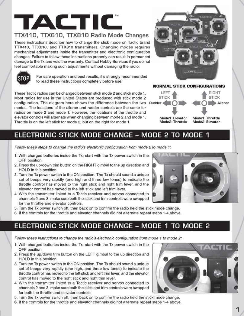 Tactic TTX410 Manuel utilisateur