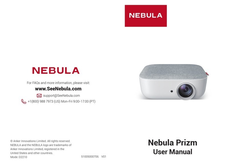 Nebula Prizm Manuel utilisateur Nebula Prizm Manuel utilisateur