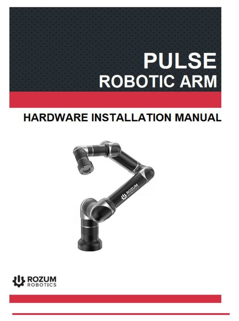 rozum robotics Pulse Instructions de montage