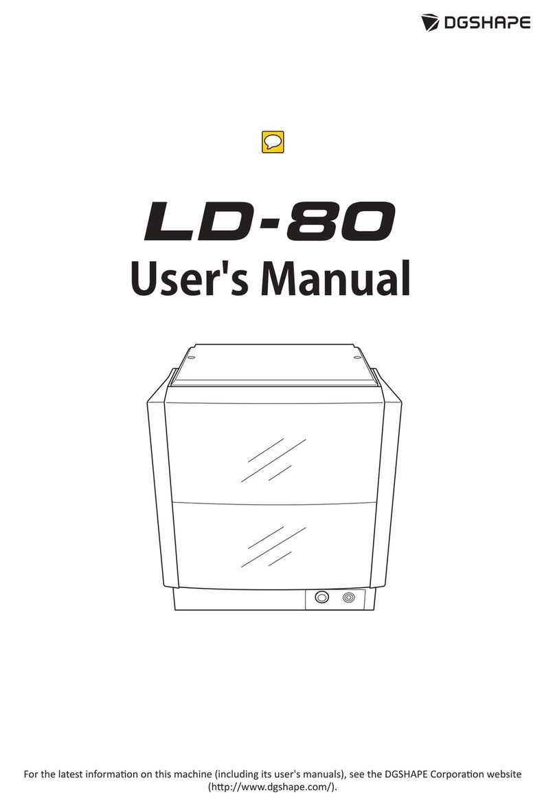 DGSHAPE LD-80 Manuel utilisateur