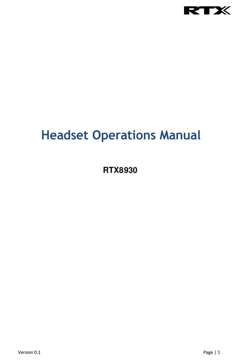 RTX RTX8930 Manuel utilisateur