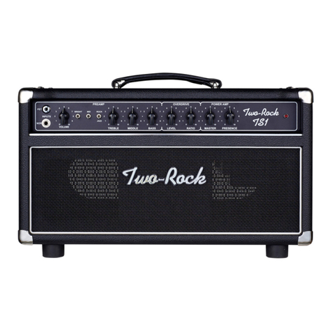 Two-Rock TS-1 Manuel utilisateur Two-Rock TS-1 Manuel utilisateur