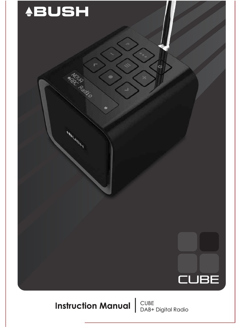 Bush CUBE Manuel utilisateur