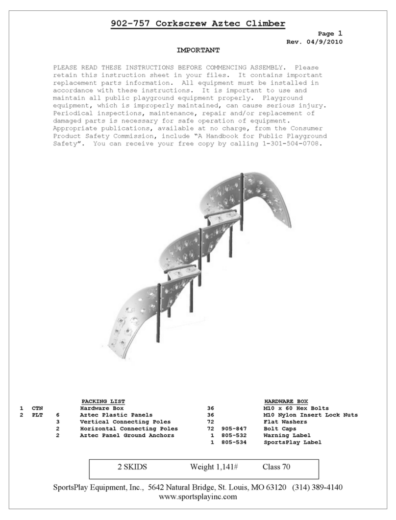 Aztec 902-757 Corkscrew Manuel utilisateur