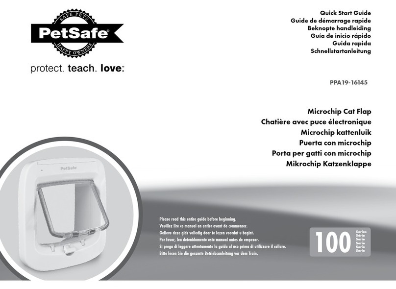 Petsafe Microchip PPA19-16145 Manuel utilisateur