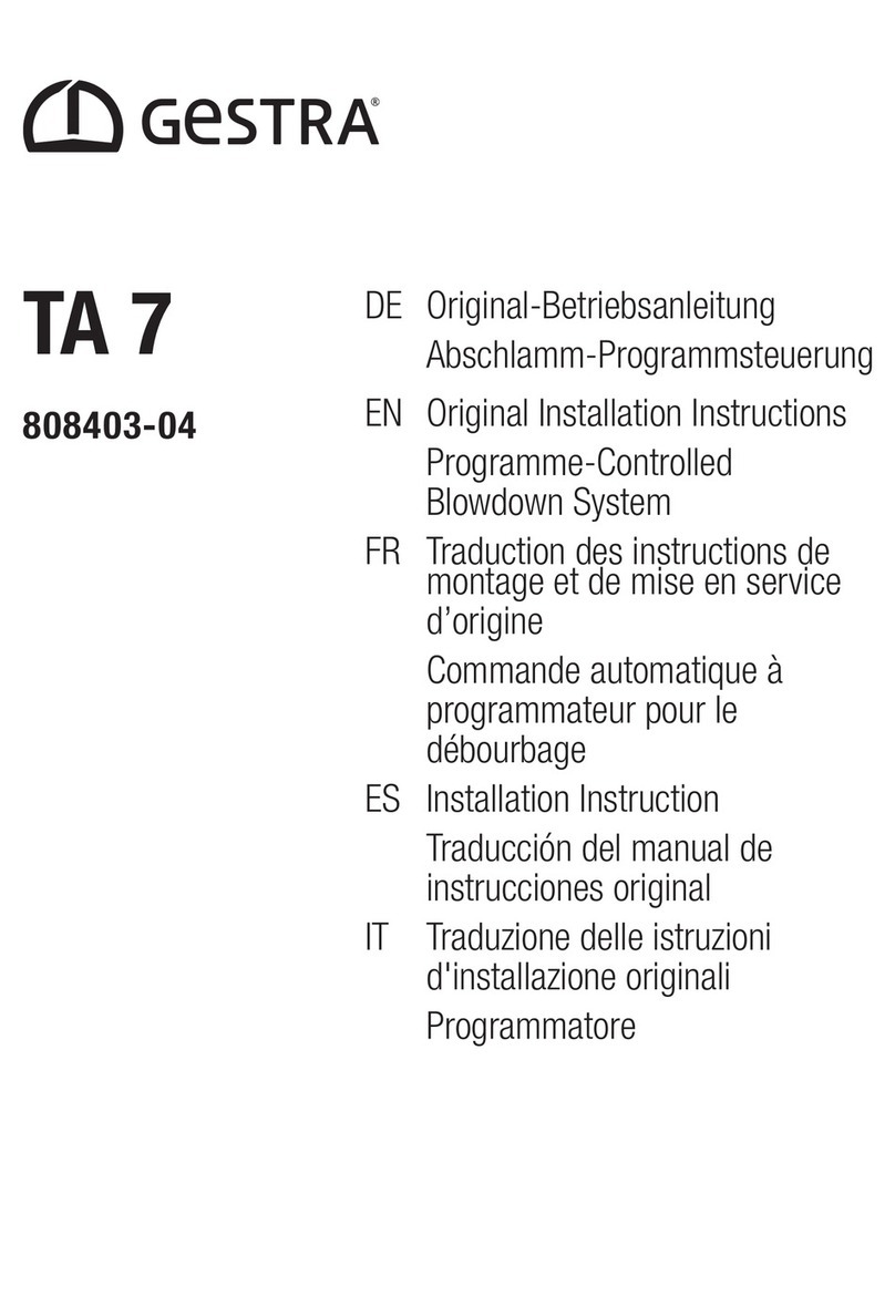 GESTRA TA 7 Manuel de service