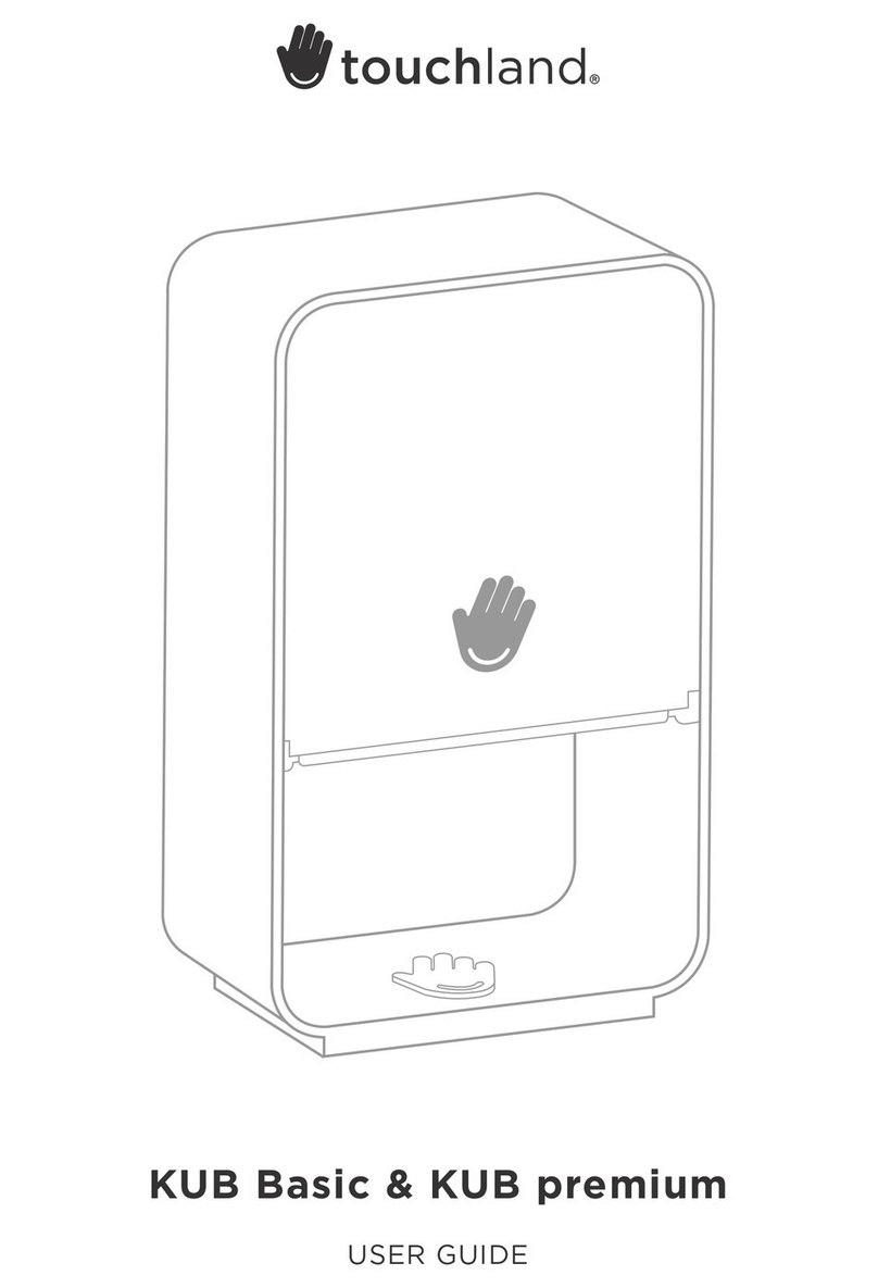 Touchland KUB Basic M280 Manuel utilisateur
