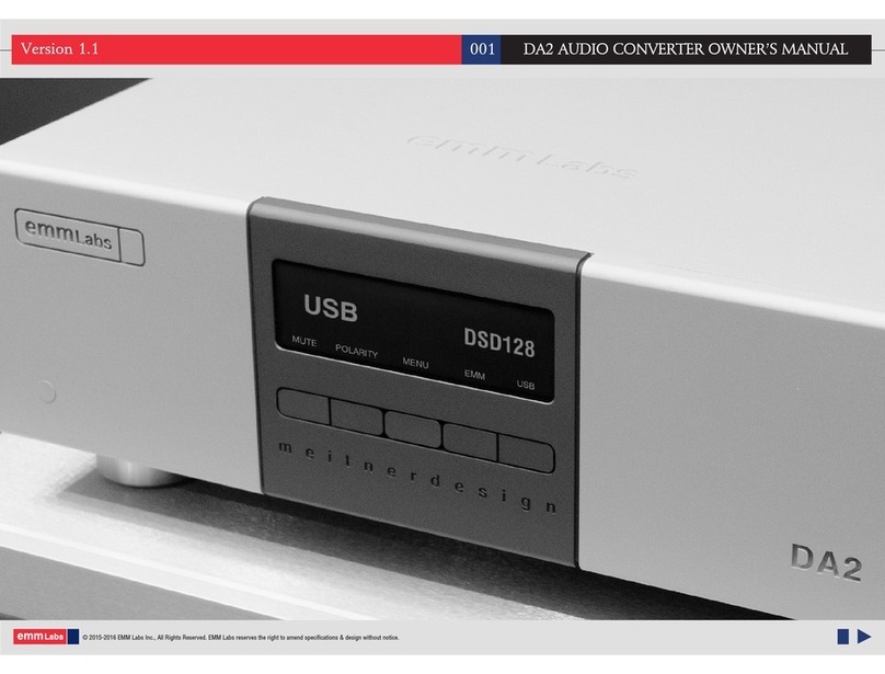 EMMLabs DA2 Manuel utilisateur