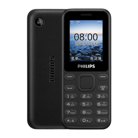 Philips E105 Manuel utilisateur Philips E105 Manuel utilisateur
