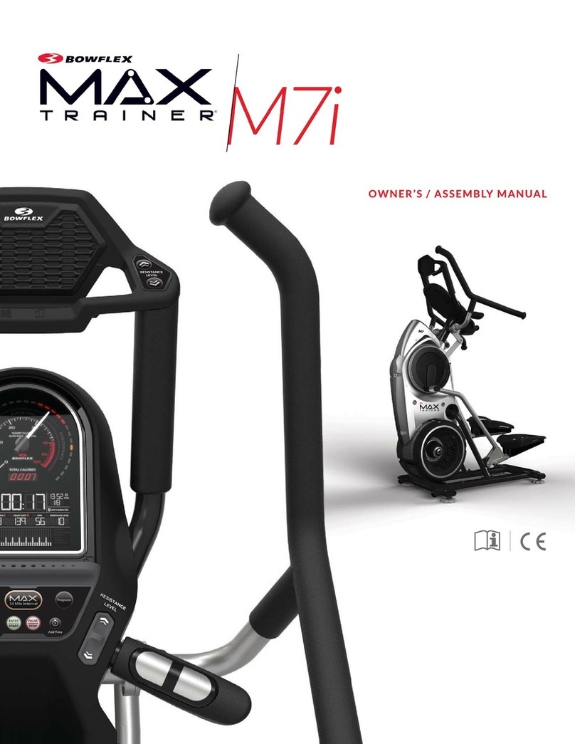 Bowflex MAX Trainer M7i Manuel utilisateur Bowflex MAX Trainer M7i Manuel utilisateur