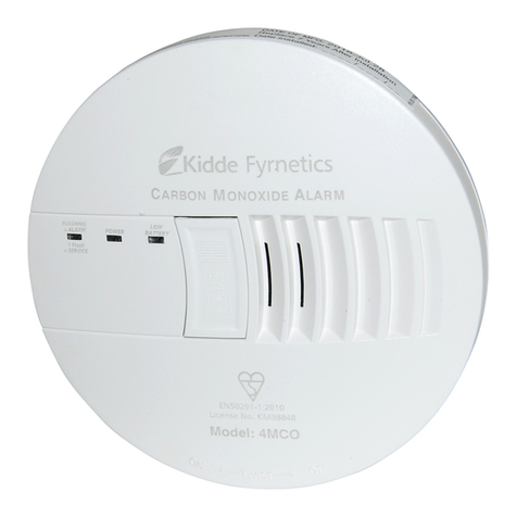 Kidde 4MCO Manuel utilisateur