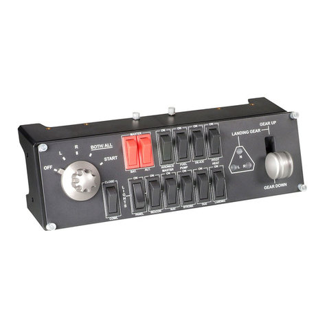 Saitek Pro Flight Switch Panel Manuel utilisateur Saitek Pro Flight Switch Panel Manuel utilisateur