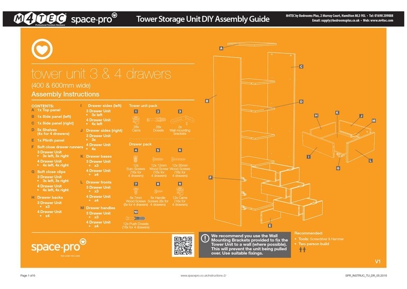 M4TEC SpacePro Manuel utilisateur