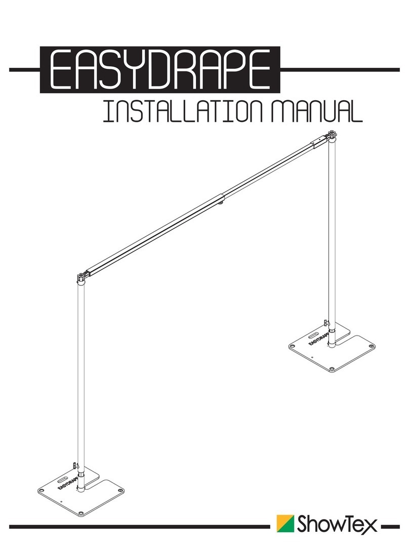 ShowTex EASYDRAPE Manuel utilisateur
