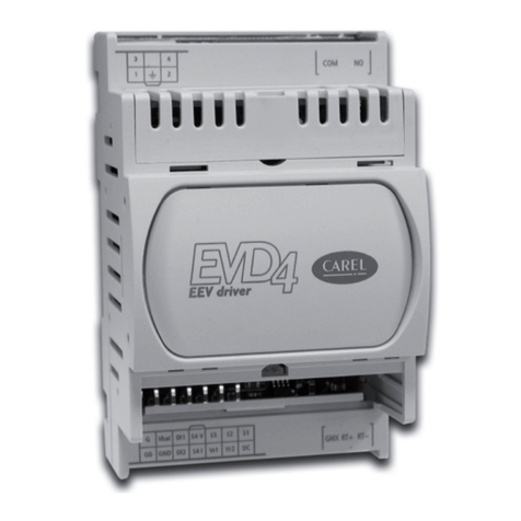 Carel EVD4 Manuel utilisateur