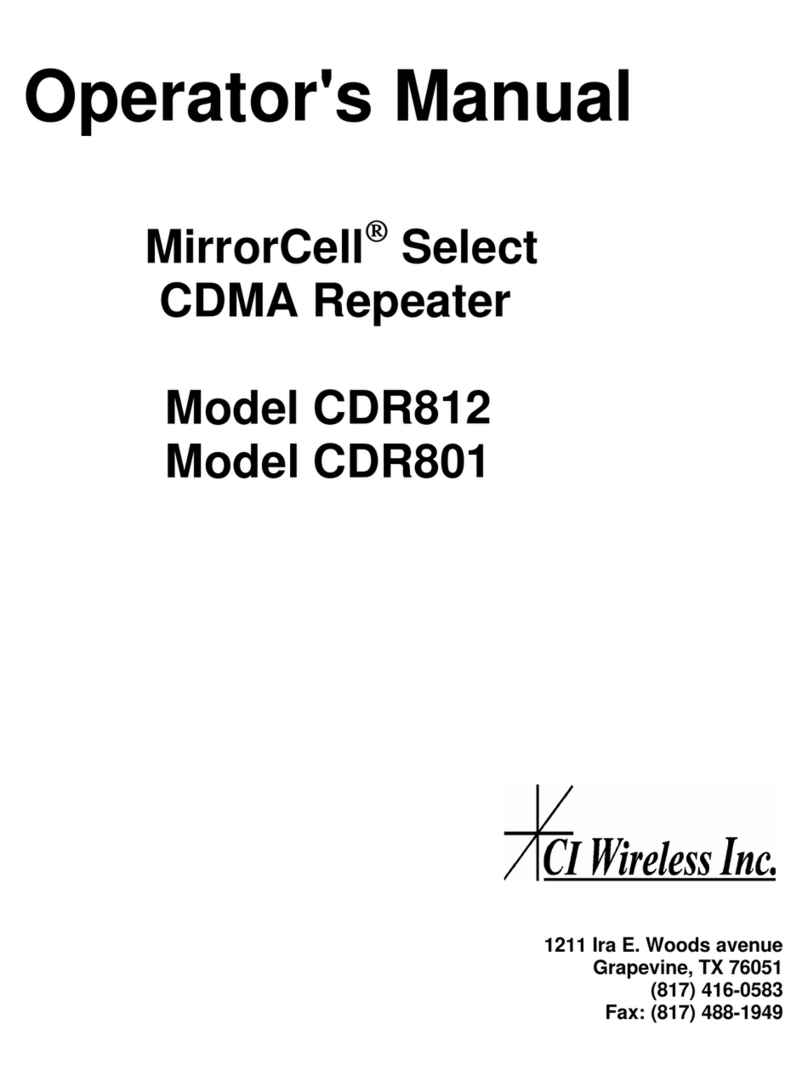 CI Wireless MirrorCell Select Manuel utilisateur