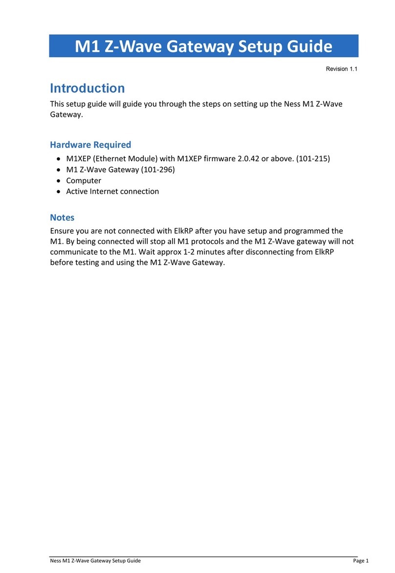 Ness M1 Navigator Manuel utilisateur