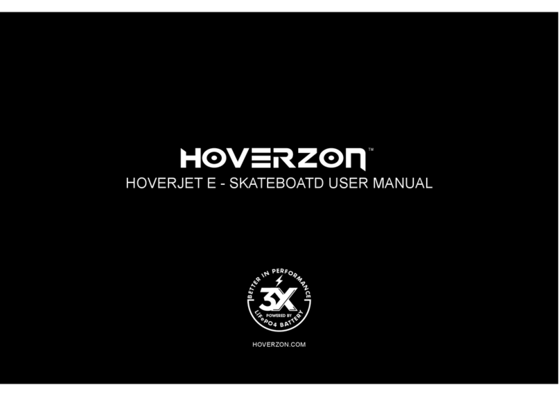 Hoverzon Hoverjet E Manuel utilisateur