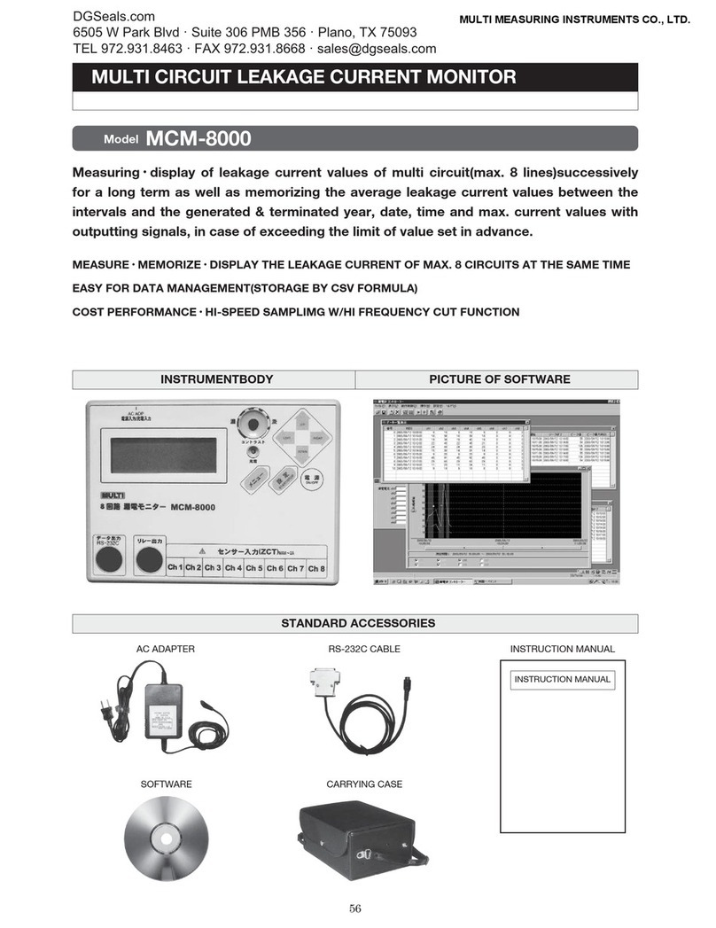 Multi MCM-8000 Manuel utilisateur