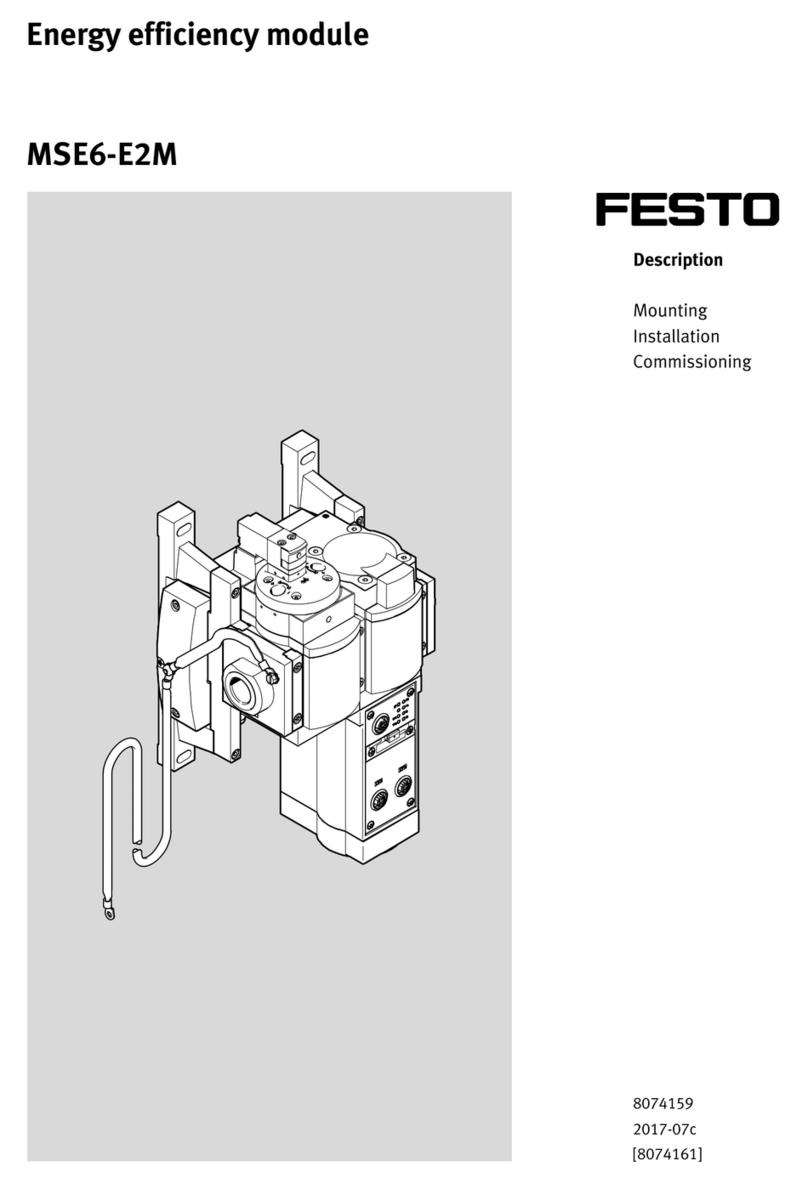 Festo MSE6-E2M Mode d’emploi