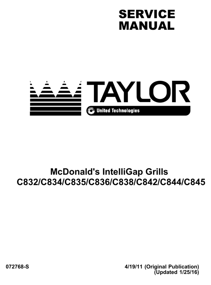 Taylor C832 Manuel utilisateur