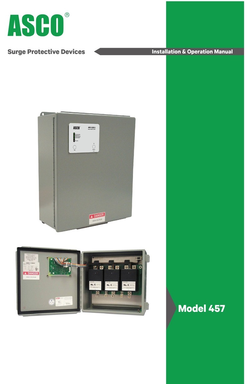 Asco 457 Manuel utilisateur