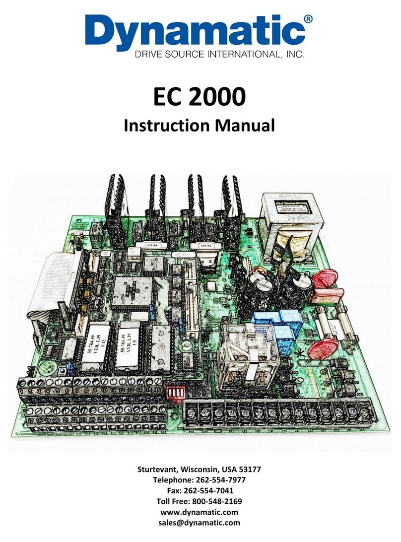Dynamatic EC 2000 Manuel utilisateur