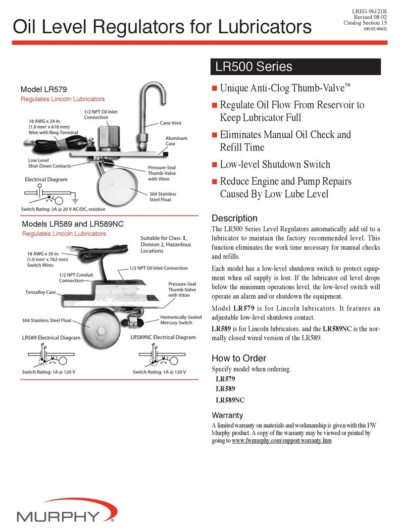 Murphy LR579 Manuel utilisateur