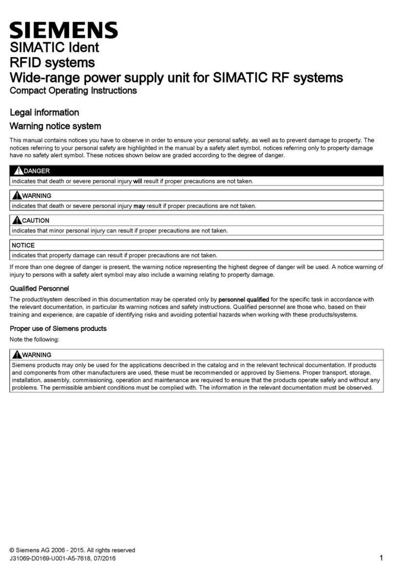 Siemens SIMATIC Ident Guide de l'administrateur